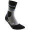 CEP Max Cushion Mid-Cut Wandersocken Damen 280 - grey/black II (34-37)