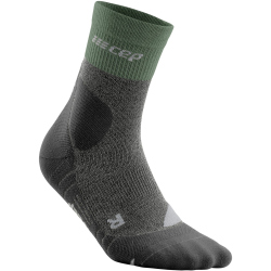 CEP Mid-Cut Outdoorsocken Damen 828 - green/grey II (34-37)