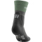CEP Mid-Cut Outdoorsocken Damen 828 - green/grey II (34-37)