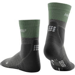 CEP Mid-Cut Outdoorsocken Damen 828 - green/grey III (37-40)