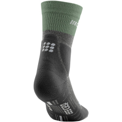 CEP Mid-Cut Outdoorsocken Damen 828 - green/grey III (37-40)