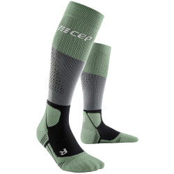 CEP Max Cushion lange Wandersocken Damen 661 - grey/mint...