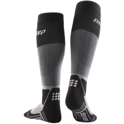 CEP Max Cushion lange Wandersocken Damen 280 - grey/black II (34-37)
