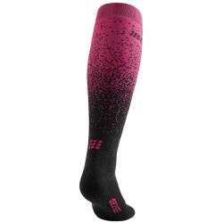 CEP Snowfall lange Skisocken Damen 842 - black/purple II (34-37)