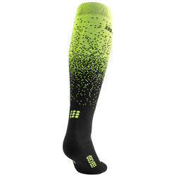 CEP Snowfall lange Skisocken Damen 314 - black/green II (34-37)