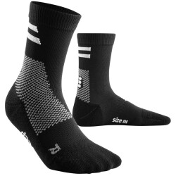 CEP Training Mid-Cut Laufsocken 301 - black XS (34-37)