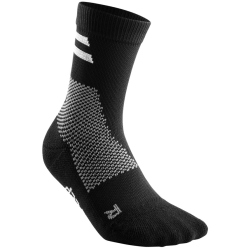 CEP Training Mid-Cut Laufsocken 301 - black L (42-45)