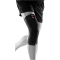 BAUERFEIND SPORTS NBA Kompressions-Kniebandage Schwarz, Miami Heat XL