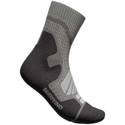 BAUERFEIND Merino Mid Cut Outdoor Socken Damen stone grey 43-46