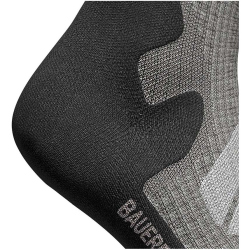 BAUERFEIND SPORTS Merino Mid Cut Outdoor Socken Damen stone grey 43-46