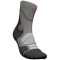 BAUERFEIND SPORTS Merino Mid Cut Outdoor Socken Damen stone grey 43-46