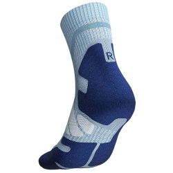 BAUERFEIND SPORTS Merino Mid Cut Outdoor Socken Damen sky...