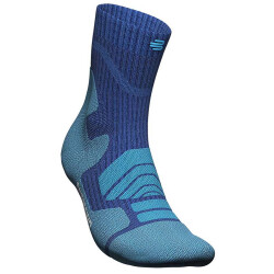 BAUERFEIND Merino Mid Cut Outdoor Socken Herren ocean...