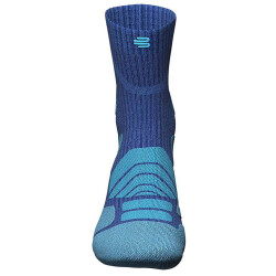 BAUERFEIND Merino Mid Cut Outdoor Socken Herren ocean...