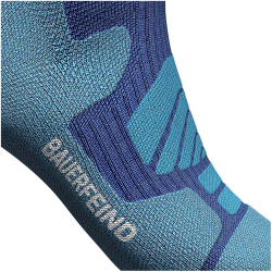 BAUERFEIND Merino Mid Cut Outdoor Socken Herren ocean blue 46-49