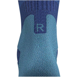 BAUERFEIND SPORTS Merino Mid Cut Outdoor Socken Herren ocean blue 46-49