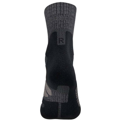 BAUERFEIND Merino Mid Cut Outdoor Socken Herren lava grey...
