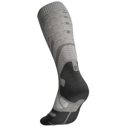 BAUERFEIND Outdoor Merino Kompressionssocken Damen stone grey L 43-46