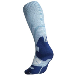BAUERFEIND Outdoor Merino Kompressionssocken Damen sky blue L 43-46