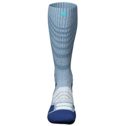 BAUERFEIND Outdoor Merino Kompressionssocken Damen sky...