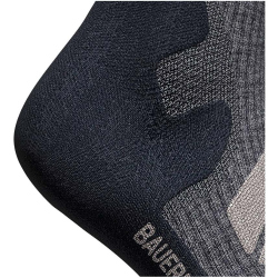 BAUERFEIND Outdoor Merino Kompressionssocken Herren lava grey L 46-49