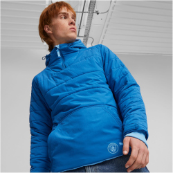 PUMA Manchester City FC 1/2-Zip Wendejacke Herren