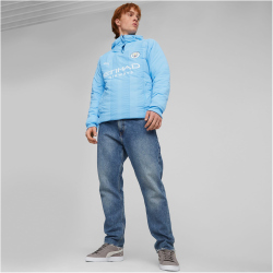 PUMA Manchester City FC 1/2-Zip Wendejacke Herren