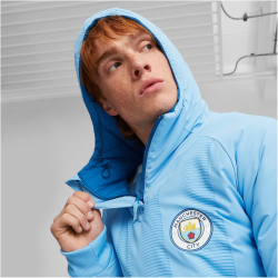 PUMA Manchester City FC 1/2-Zip Wendejacke Herren