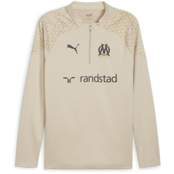 PUMA Olympique de Marseille 1/4-Zip Trainings-Top Herren