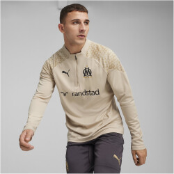 PUMA Olympique de Marseille 1/4-Zip Trainings-Top Herren