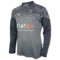 PUMA Borussia Mönchengladbach 1/4-Zip Trainings-Top mit Sponsor Herren 01 - flat medium gray/puma white XL