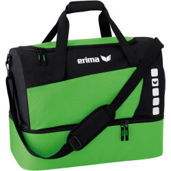 erima Club 5 Line Sporttasche mit Bodenfach green/schwarz S