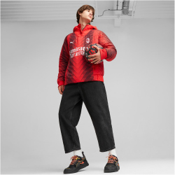 PUMA AC Mailand 1/2-Zip Wendejacke Herren 01 - for all time red/puma black M