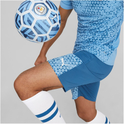 PUMA Manchester City FC Trainingsshorts Herren 06 - lake blue/team light blue M
