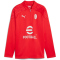 PUMA AC Milan 1/4-Zip Trainings-Top Kinder 12 - for all time red/feather gray 140