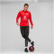 PUMA AC Milan 1/4-Zip Trainings-Top Herren 12 - for all time red/feather gray S