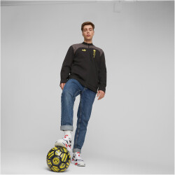 PUMA BVB Borussia Dortmund FtblCulture Trainingsjacke Herren 14 - PUMA black/shadow gray M