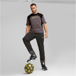 PUMA BVB Borussia Dortmund FtblCulture Trainingshose Herren 14 - PUMA black/shadow gray L