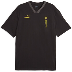 PUMA BVB Borussia Dortmund FtblCulture V-Neck T-Shirt...
