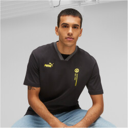 PUMA BVB Borussia Dortmund FtblCulture V-Neck T-Shirt...