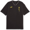 PUMA BVB Borussia Dortmund FtblCulture V-Neck T-Shirt Herren 14 - PUMA black/shadow gray XL