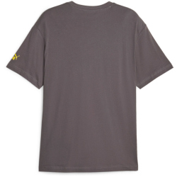 PUMA BVB Borussia Dortmund FtblCulture T-Shirt Herren 13 - shadow gray/puma black S