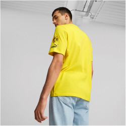PUMA BVB Borussia Dortmund FtblCore Graphic T-Shirt Herren 01 - cyber yellow/puma black XL