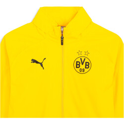 PUMA BVB Borussia Dortmund Training Allwetterjacke Herren 01 - cyber yellow/puma black S