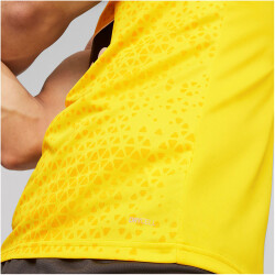 PUMA BVB Borussia Dortmund ärmelloses Trainingsshirt mit Sponsor Herren 01 - cyber yellow/puma black M