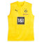 PUMA BVB Borussia Dortmund ärmelloses Trainingsshirt mit Sponsor Herren 01 - cyber yellow/puma black M