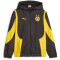 PUMA BVB Borussia Dortmund Anthem Aufwärmjacke Kinder 02 - PUMA black/cyber yellow 116