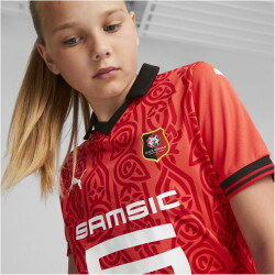 PUMA Stade Rennes Replica Heimtrikot 2023/24 Kinder 01 - PUMA red/PUMA black 128