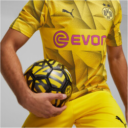 PUMA BVB Borussia Dortmund Ausweichtrikot 2023/24 Herren 03 - cyber yellow/puma black M