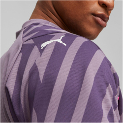 PUMA Borussia M&ouml;nchengladbach Replica kurzarm Torwarttrikot 2023/24 Herren 04 - purple charcoal/ravish S